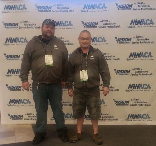 Technicians at 2022 Vision Conference