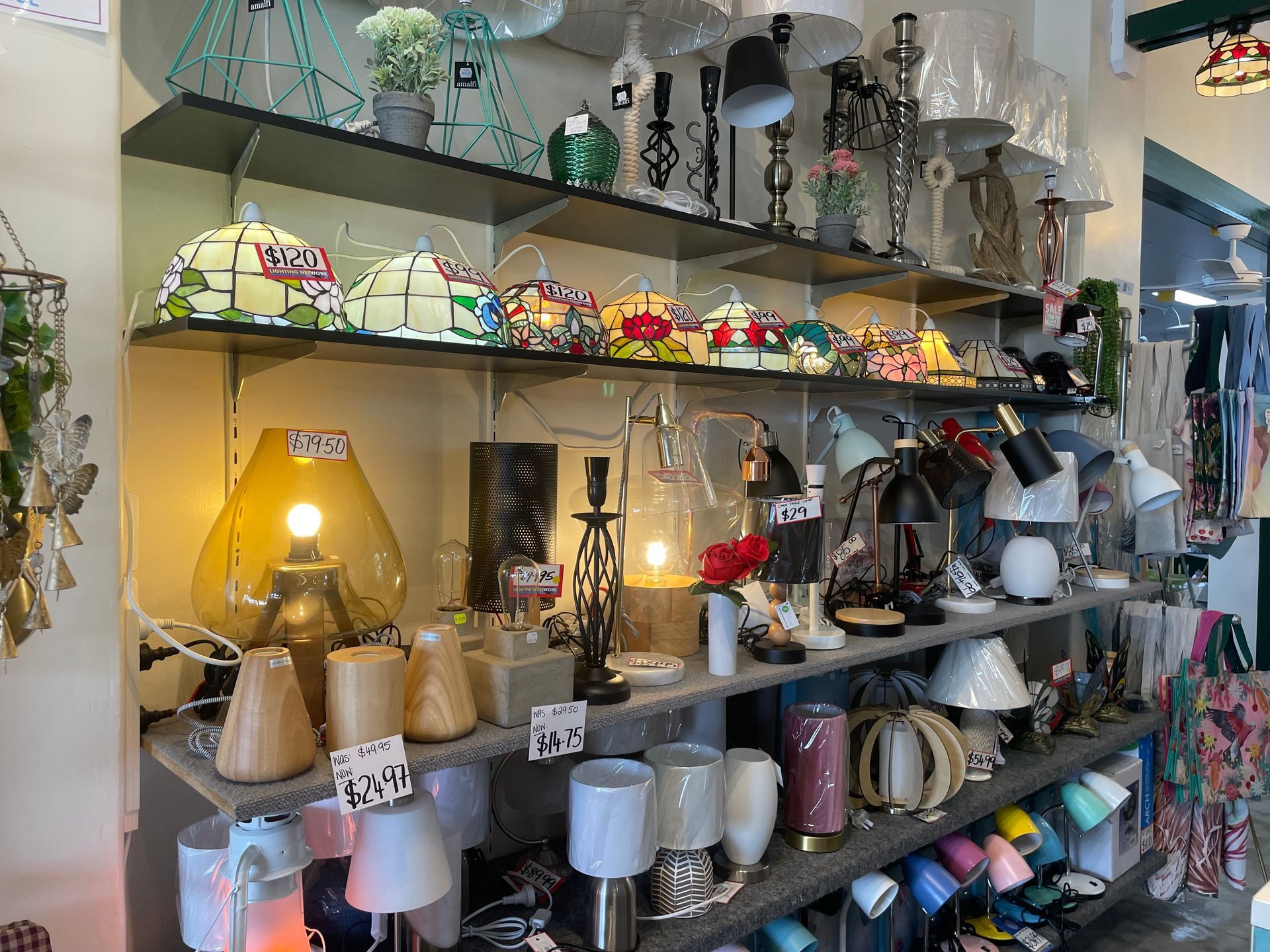 Lighting — Home Decor & Gifts in Murgon, QLD