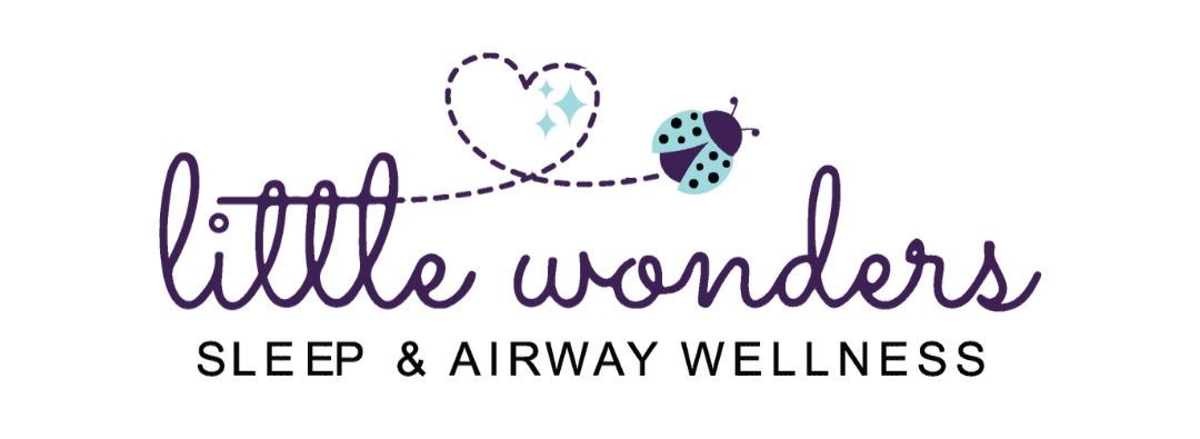 A logo for little wonders sleep and airway wellness