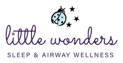 The logo for little wonders sleep and airway wellness