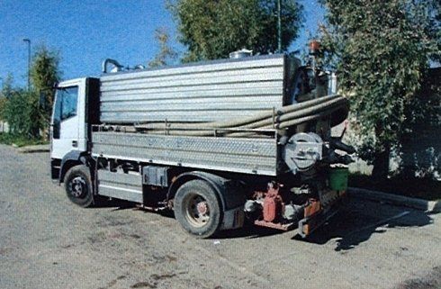 Camion per trasporto materiale di cantiere