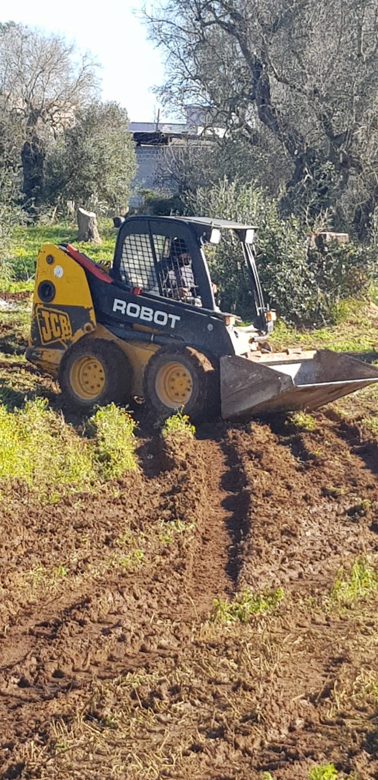 Scavatrice per aree verdi