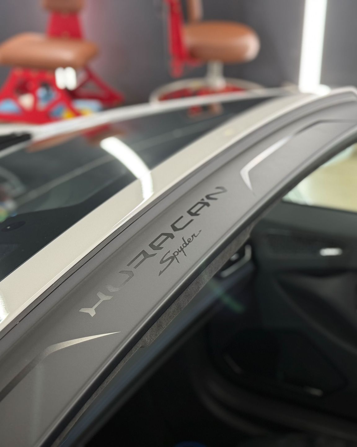 A close up of the rear end of a car