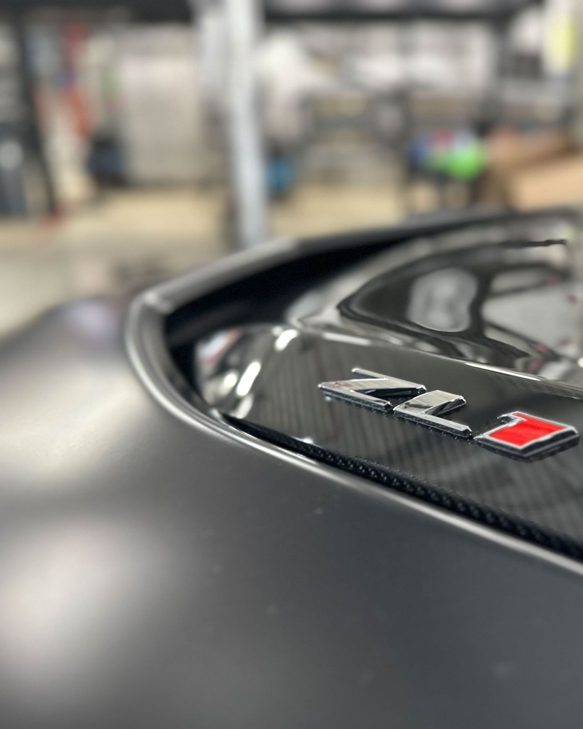 A close up of the rear end of a car