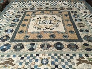 Quilt With Love Applique, Floral and Geometric Patterns — Morning Star Quilting in Bateau Bay, NSW