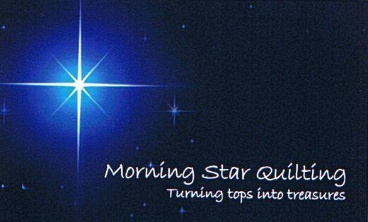 Morning Star Quilting on the Central Coast