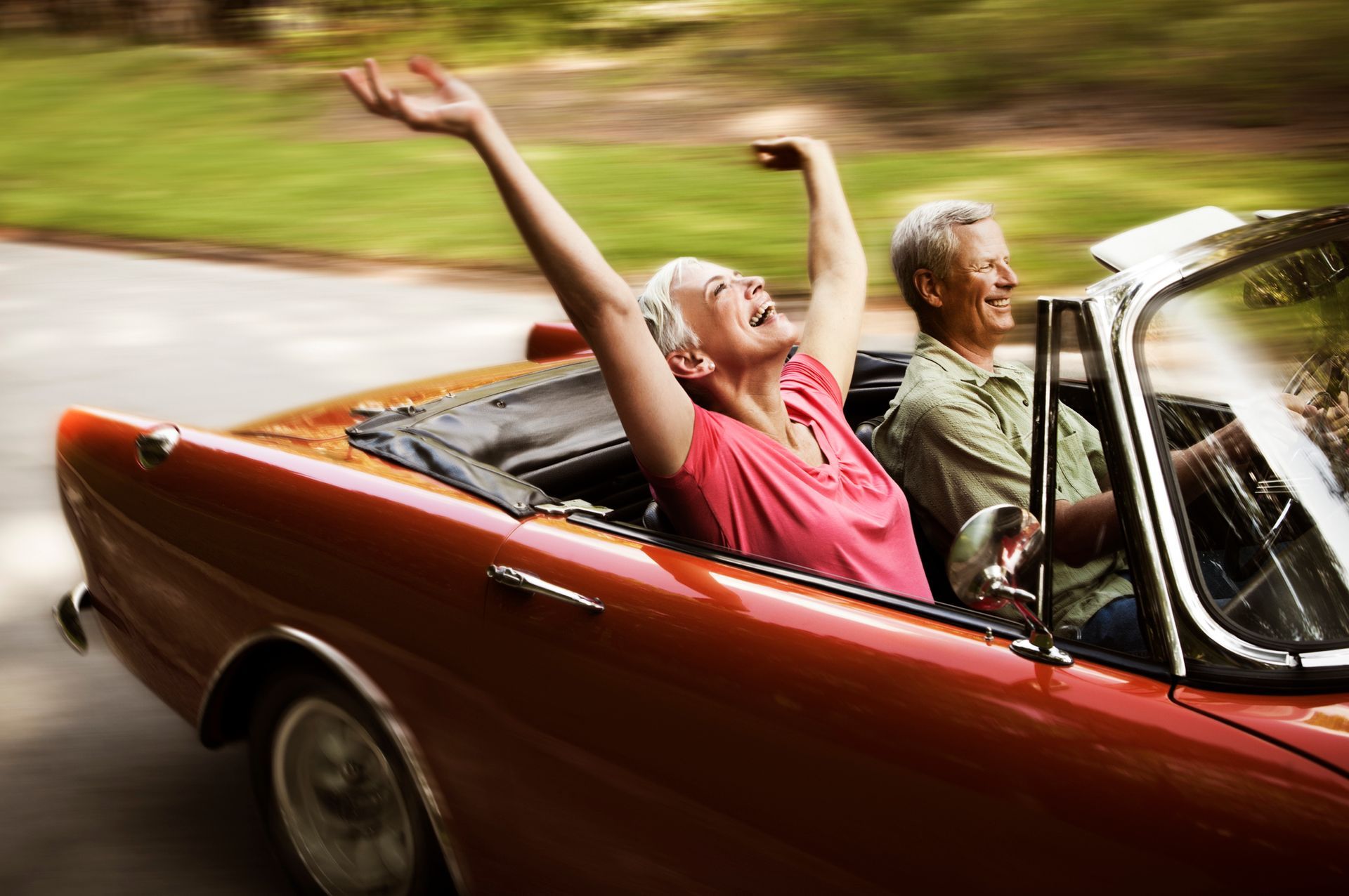 Senior Couple Conversing — The Villages, FL — My Transportation Senior Couple Conversing — The Villages, FL — My Transportation
