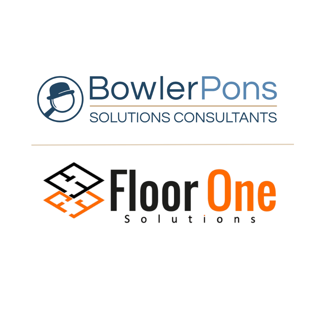 Bowler Pons  Solutions Consultants and FloorOne Solutions Logos