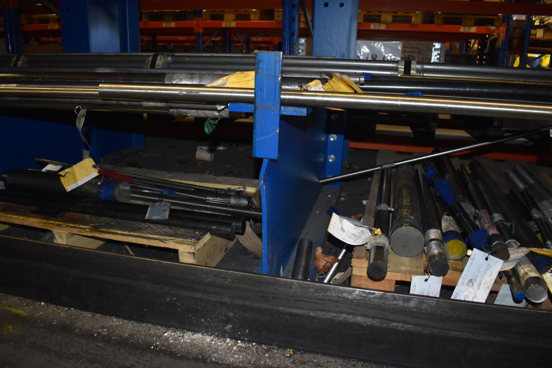 SEMA approved racking inspector cantilever racking minor base damage