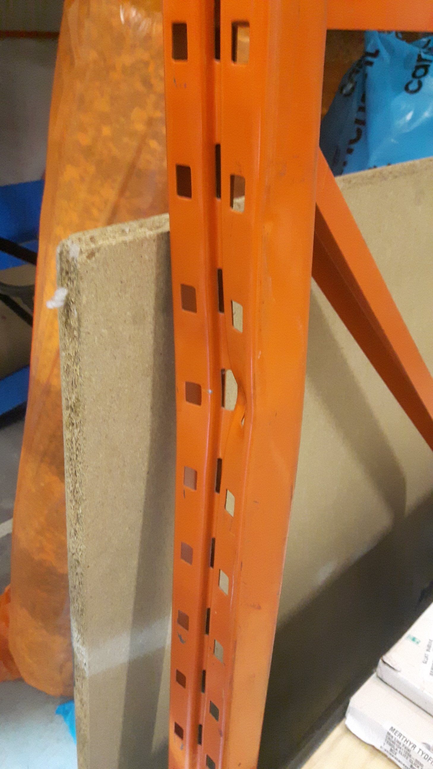 SEMA approved racking inspector upright damage