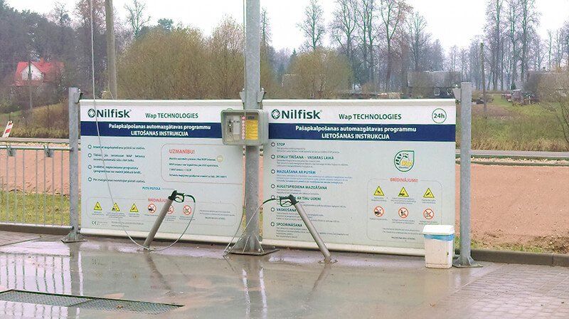 Auto mazgātuve | Degvielas uzpildes stacija un veikals