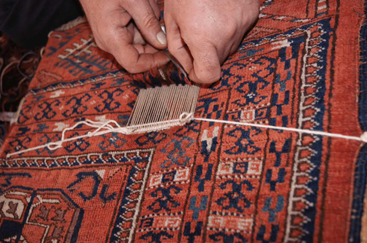 Restoring Oriental Rugs
