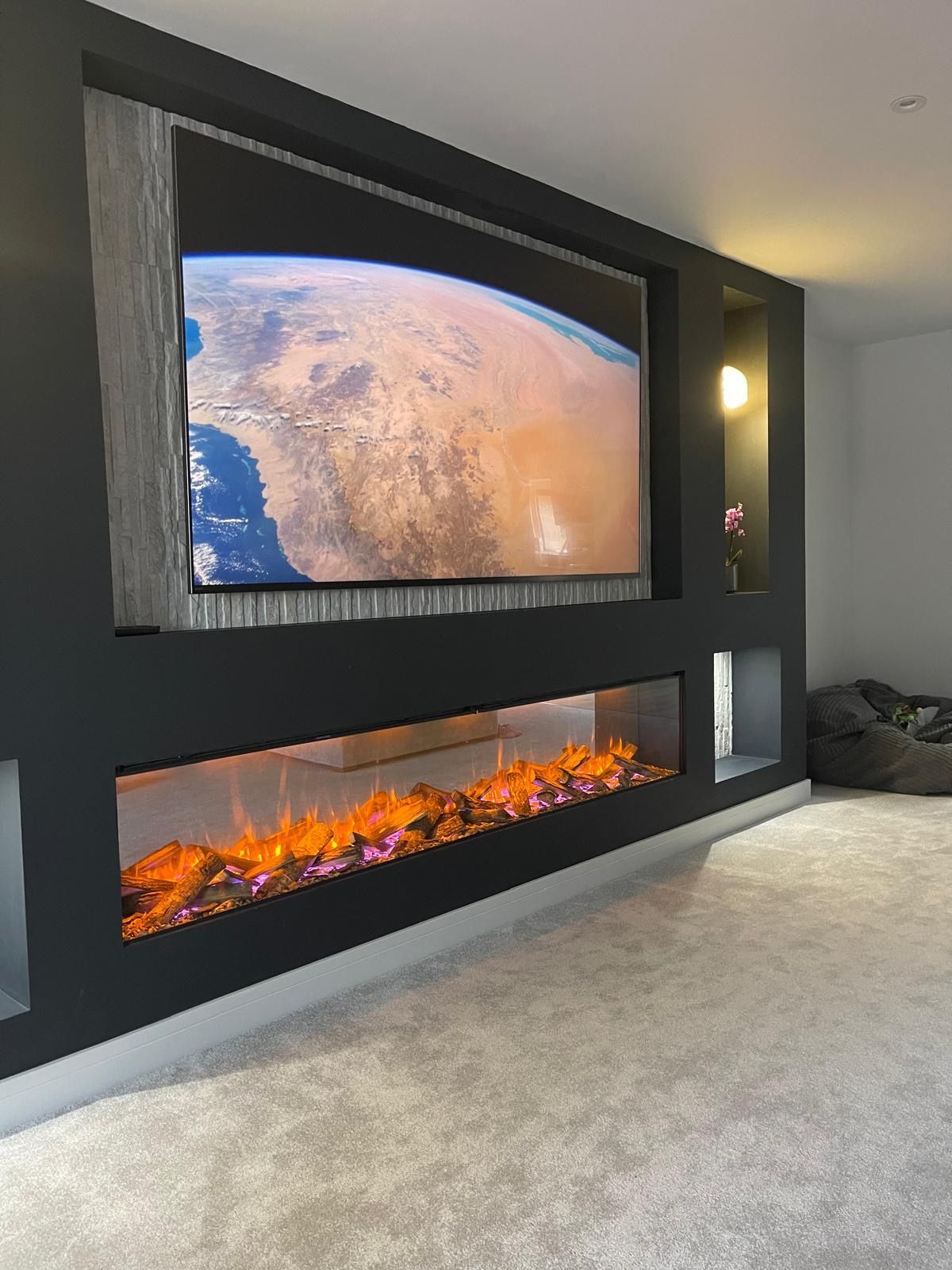 new forest 2400 in a media wall