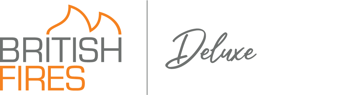 british fires deluxe real logs logo