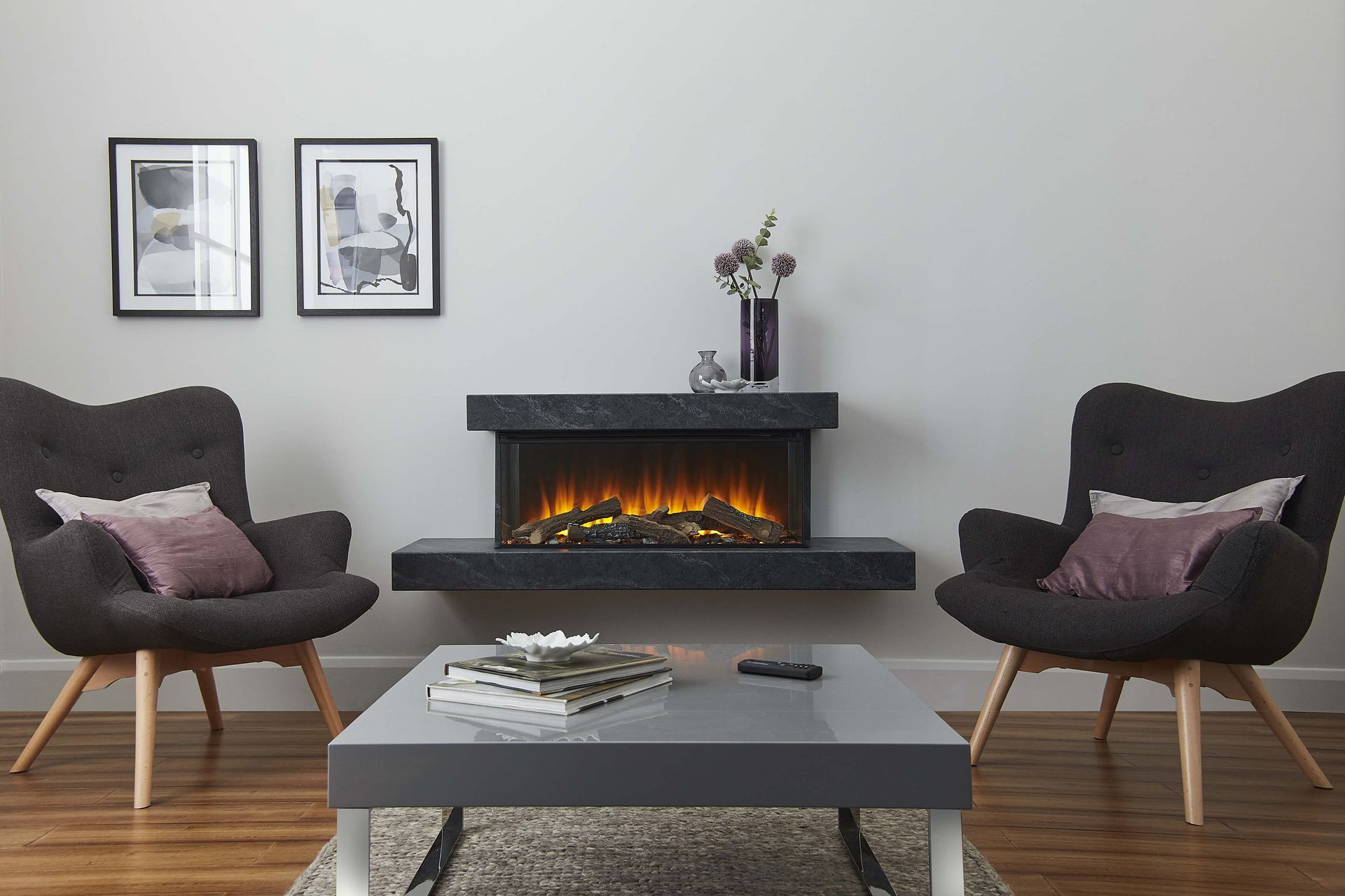 british fires brockenhurst 1200 suite in grey