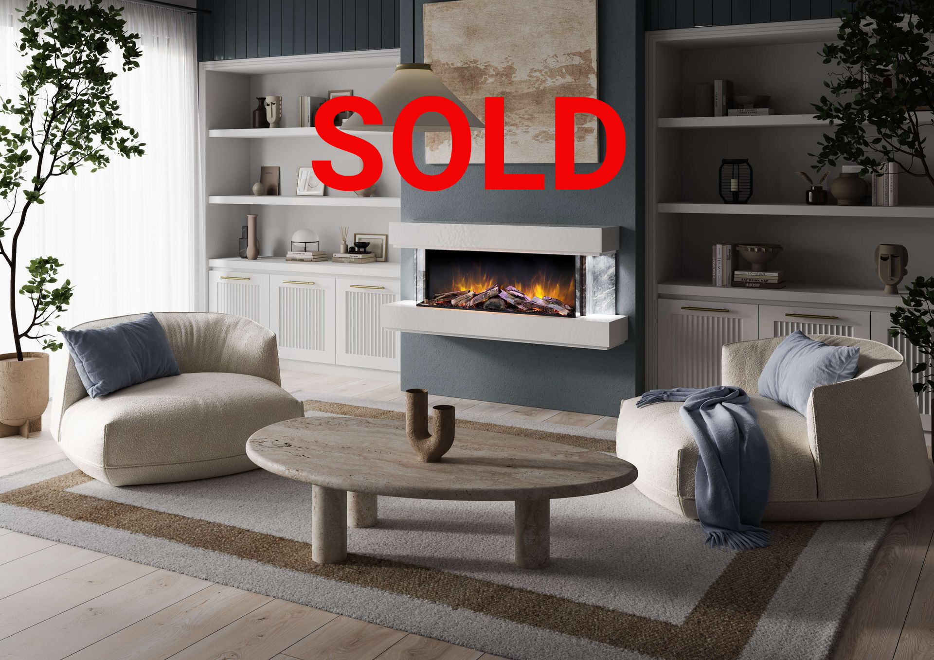lazio electric fire suite special offer