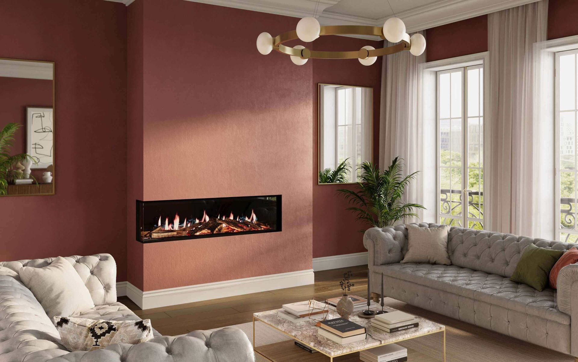 Charlton & Jenrick Luminosa 150 corner installlation