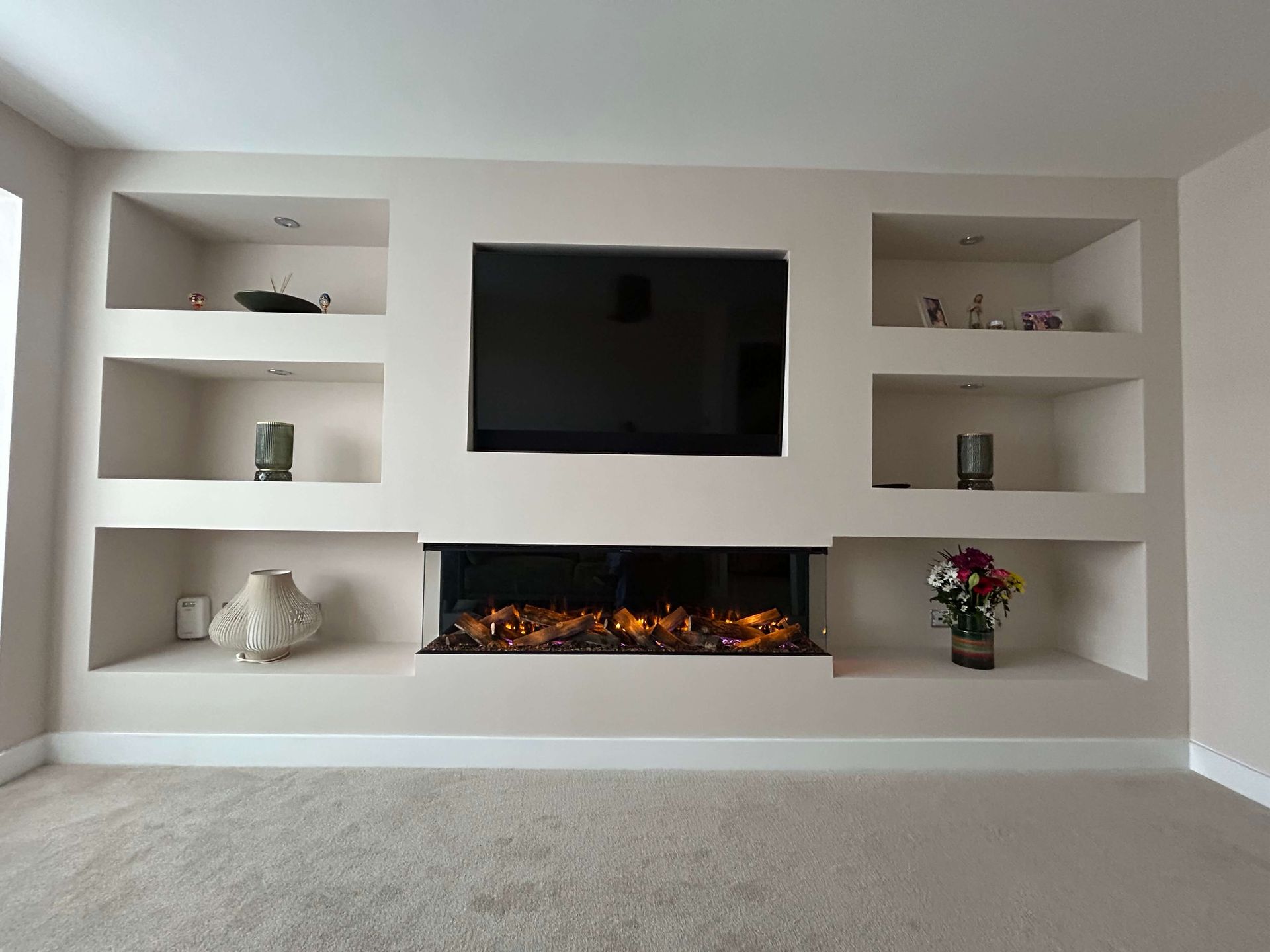 1600 electric fire with a 55