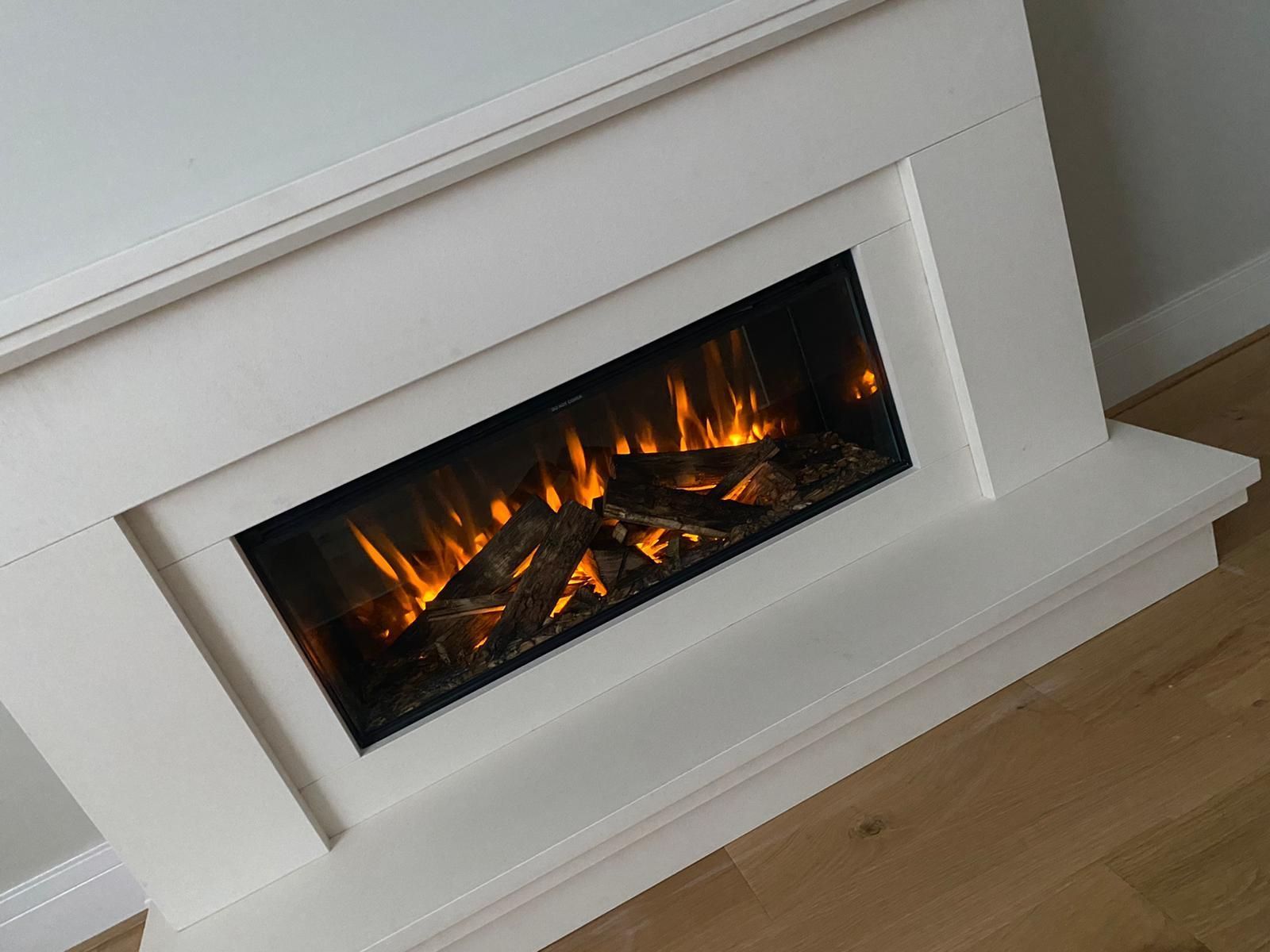 british fires new forest 870 in a formby limestone fireplace