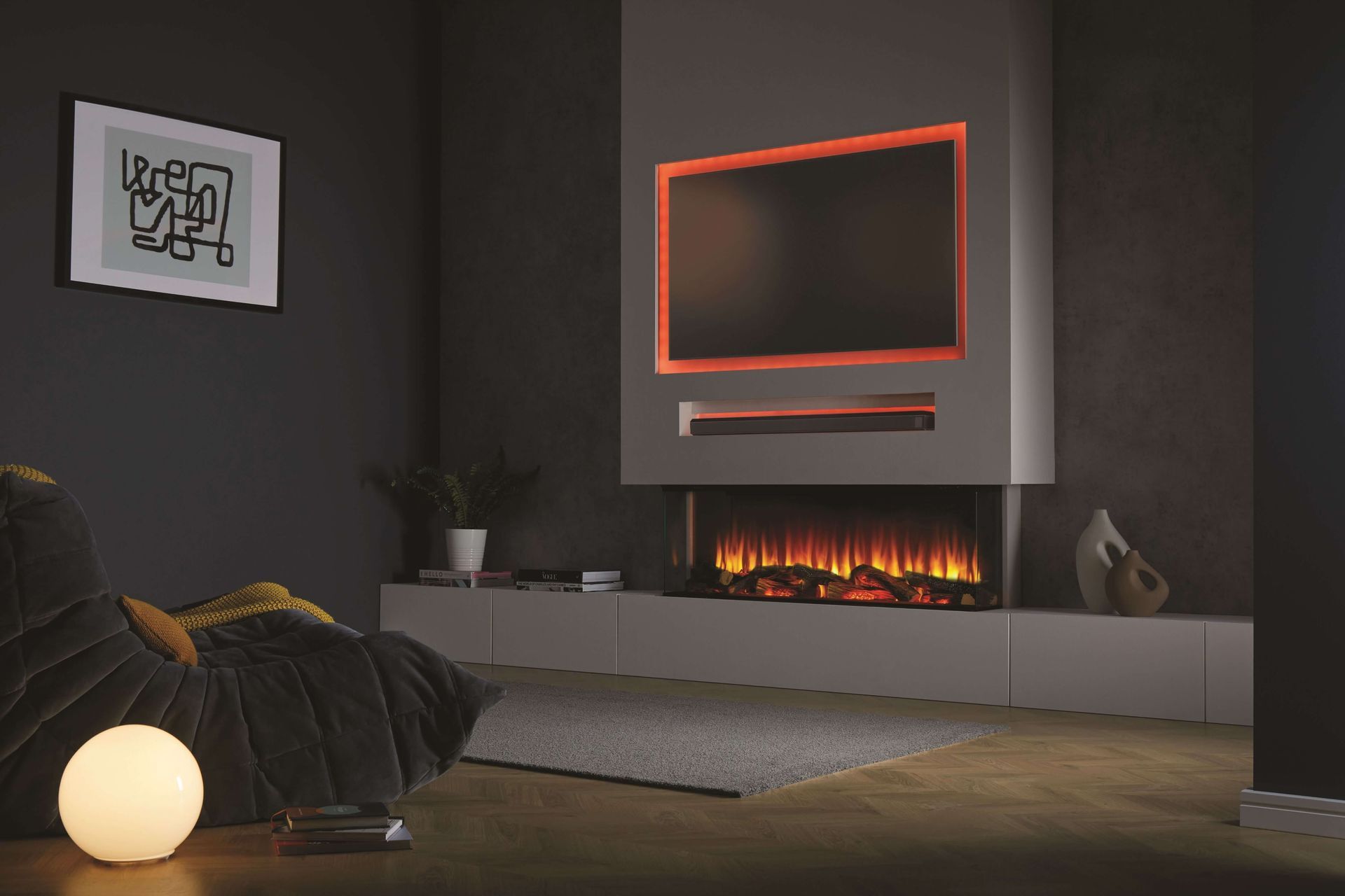 charlton and jenrick i1250e deep electric fire