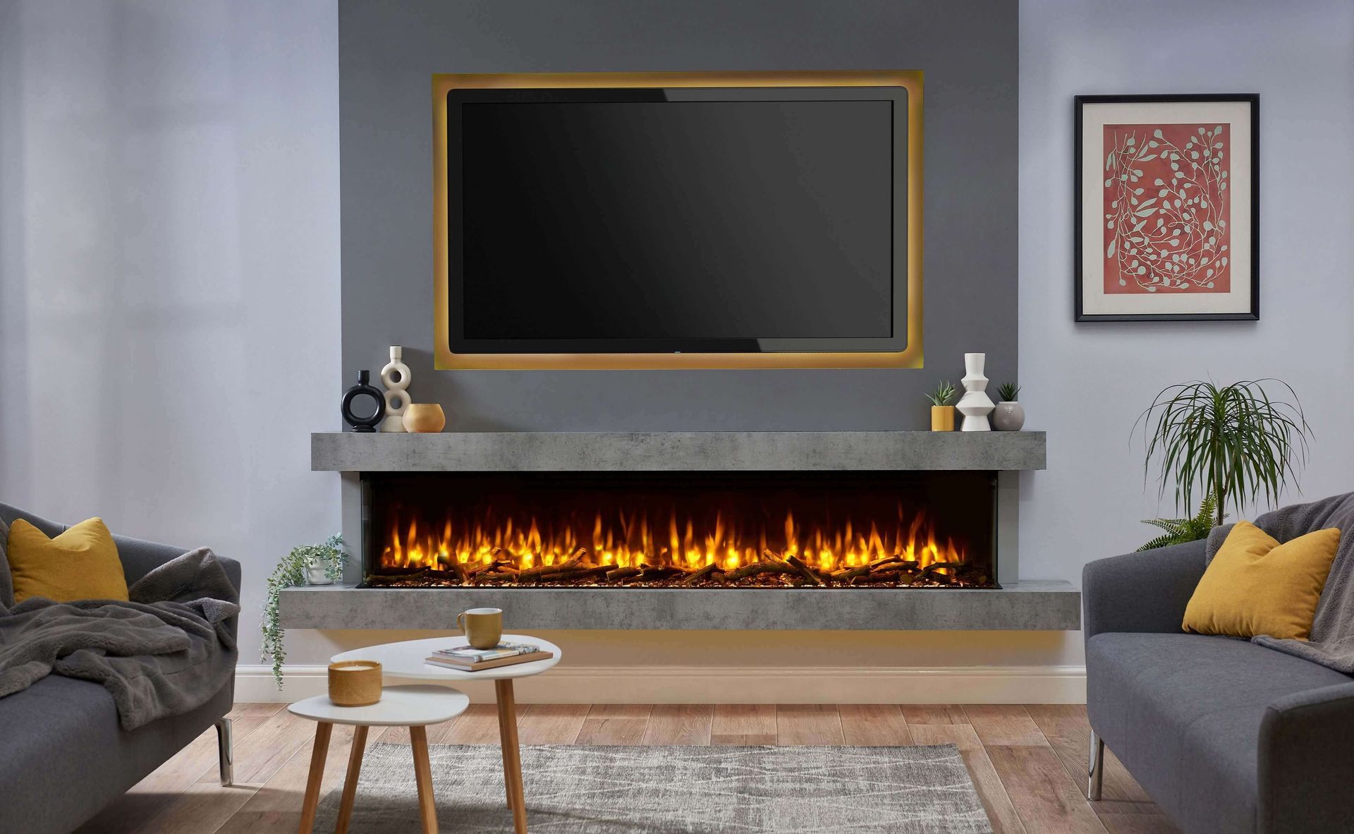 charlton and jenrick i2000e slimline electric fire