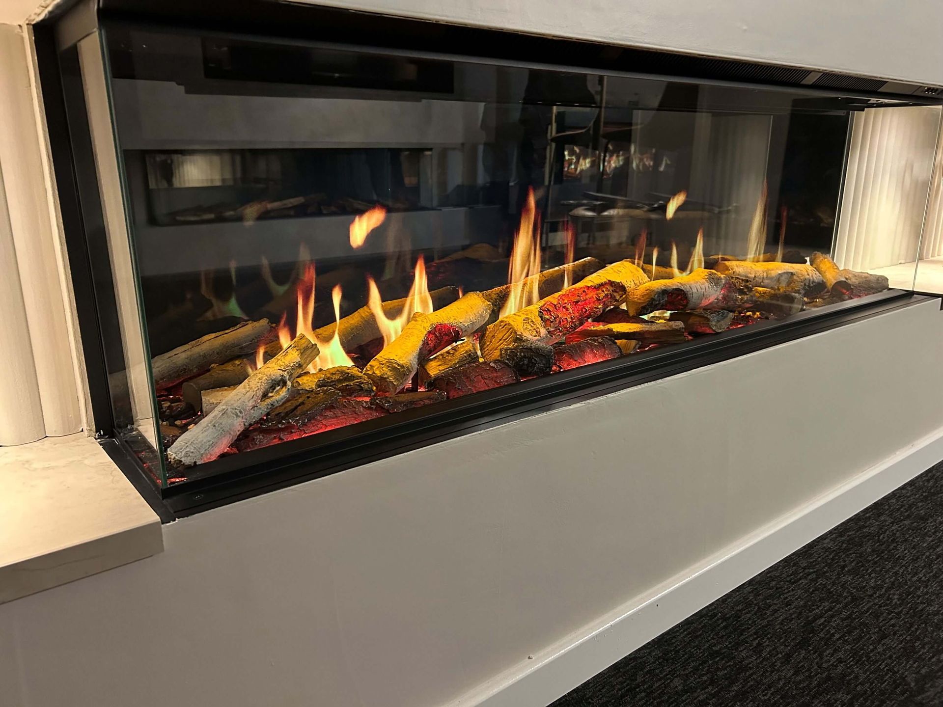 media wall fires in alcester luminosa display