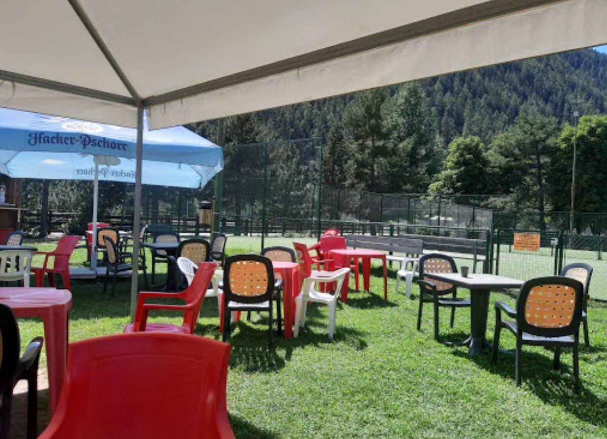 dehor sui campi da tennis