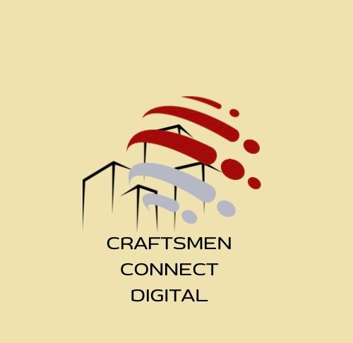 A logo that says craftsmen connect digital on it