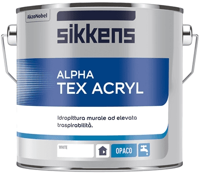 sikkens alpha tex acryl bianco
