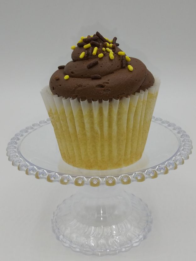 Vanilla Cake With Chocolate Icing — Detroit, MI — Home Sweet Home Specialty Bakeshop LLC