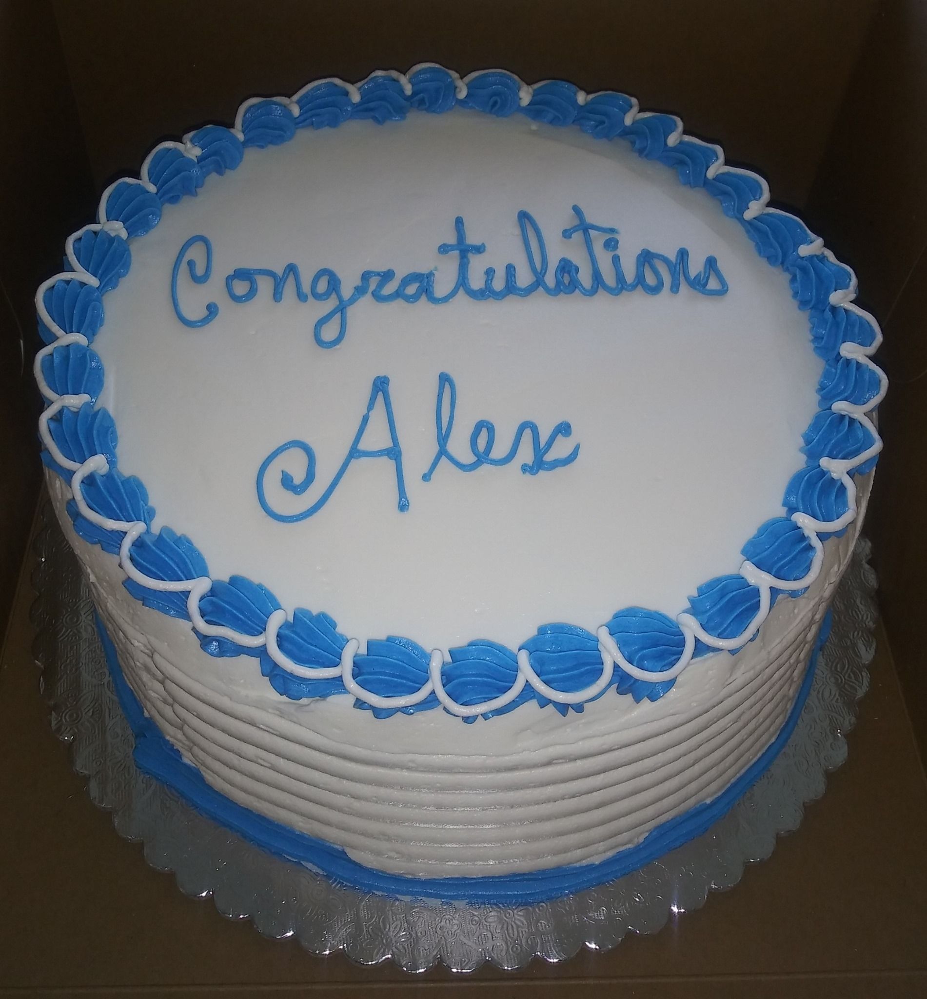 Round Cake — Detroit, MI — Home Sweet Home Specialty Bakeshop LLC