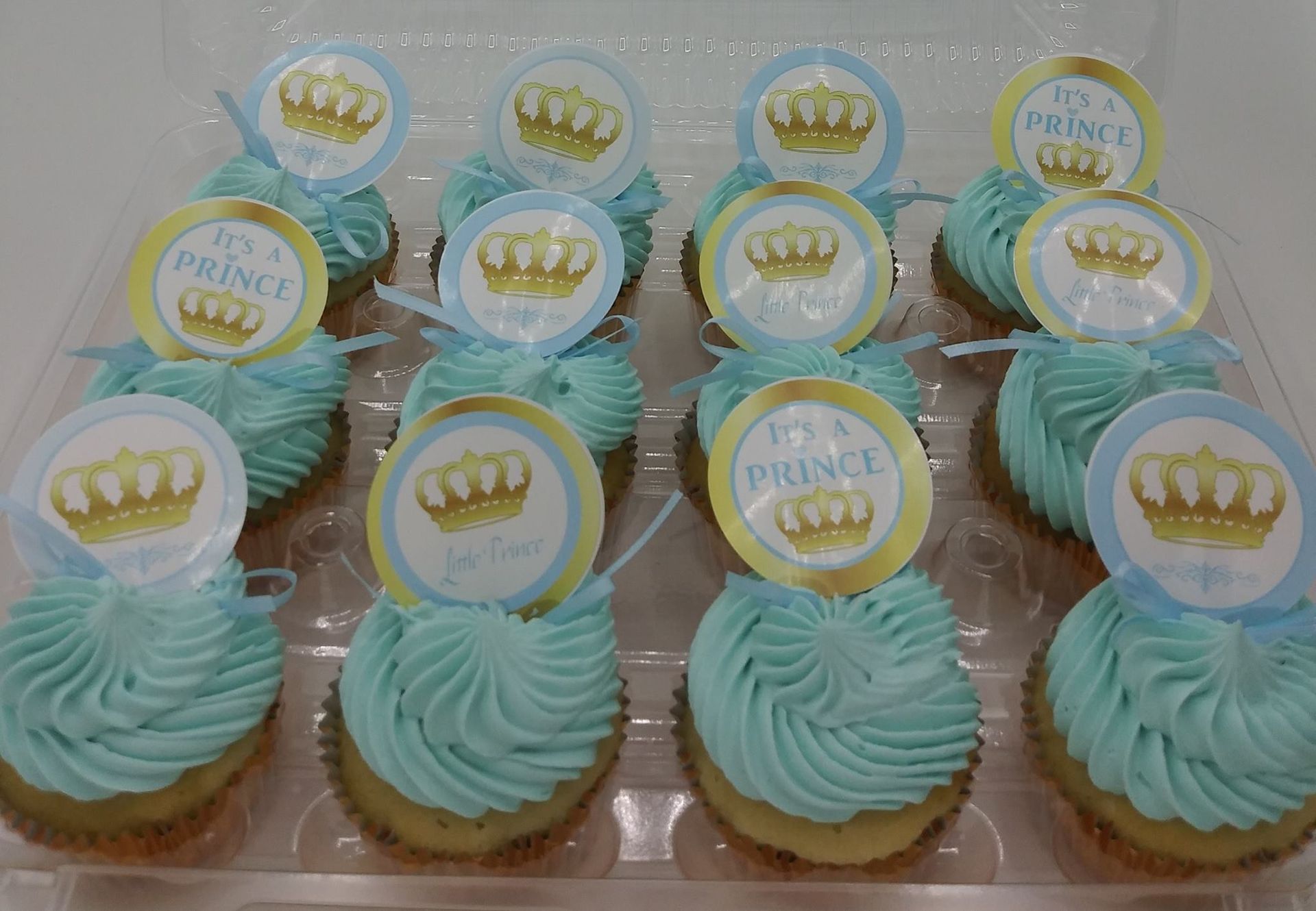 Birthday Cupcakes With Tags — Detroit, MI — Home Sweet Home Specialty Bakeshop LLC
