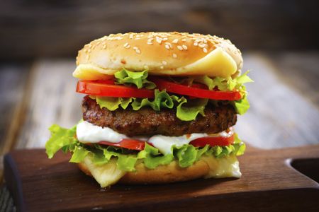 Cheese Burger — Detroit, MI — Zeff’s Coney Island
