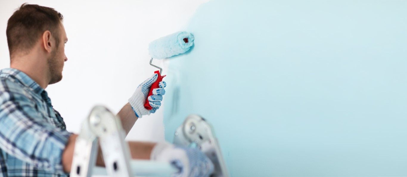 painting a room light blue