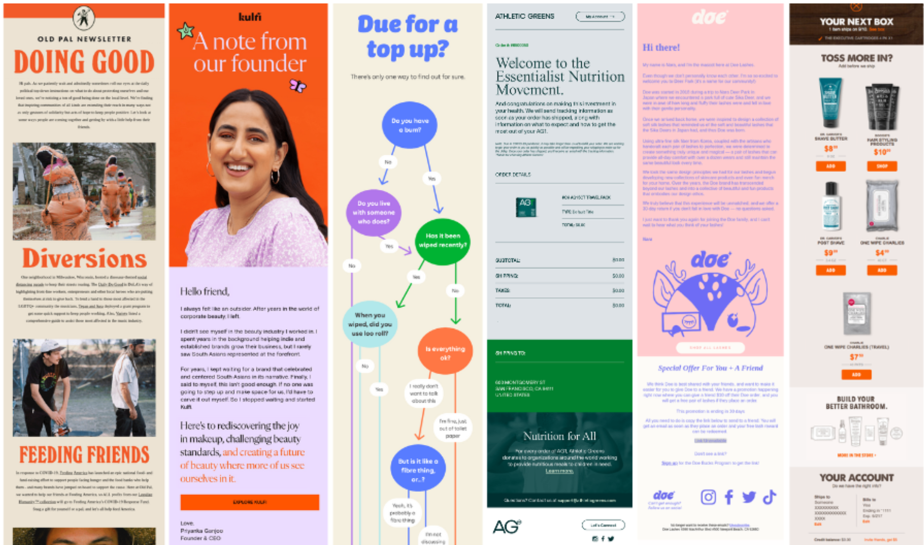 Examples of engagement content for small businesses: email templates and social media strategies to boost retention