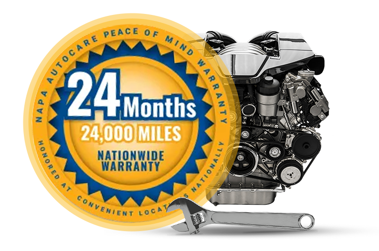 NAPA 24-month/24,000-mile Nationwide Warranty | Angel's Auto Care Center