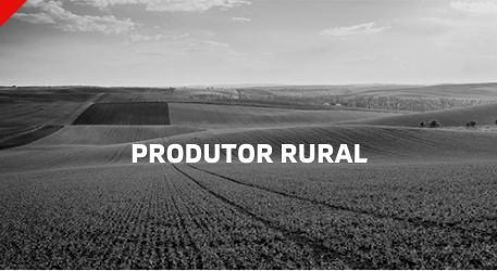 Paisagem agrícola em preto e branco com a inscrição 