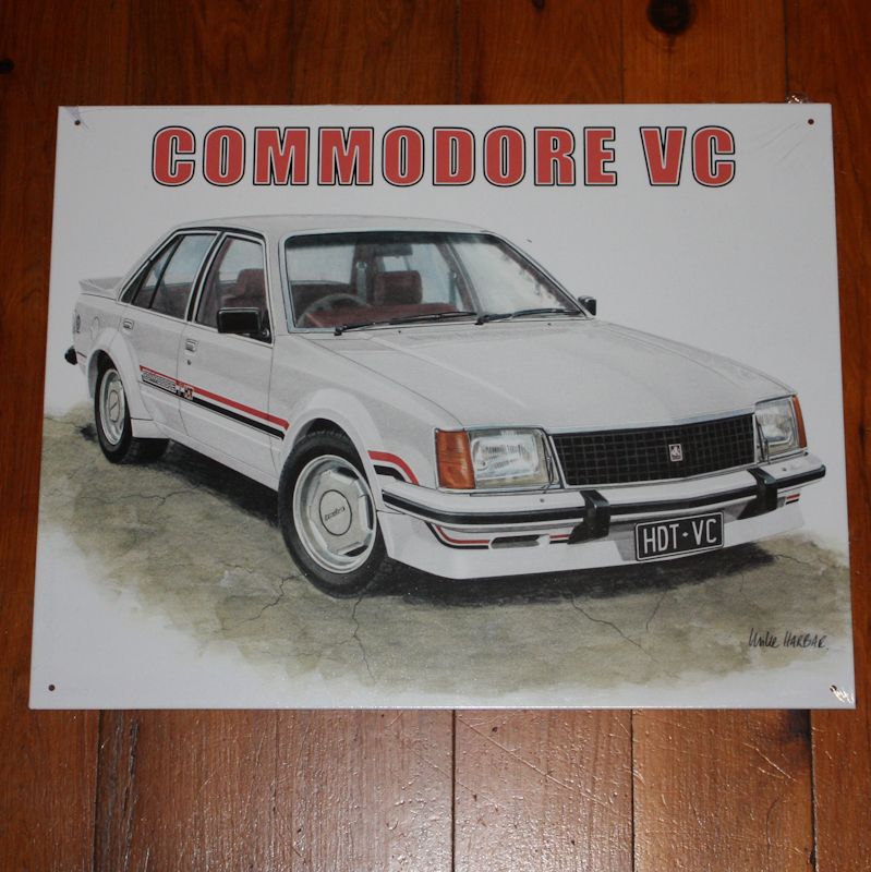 Commodore VC Tin Sign