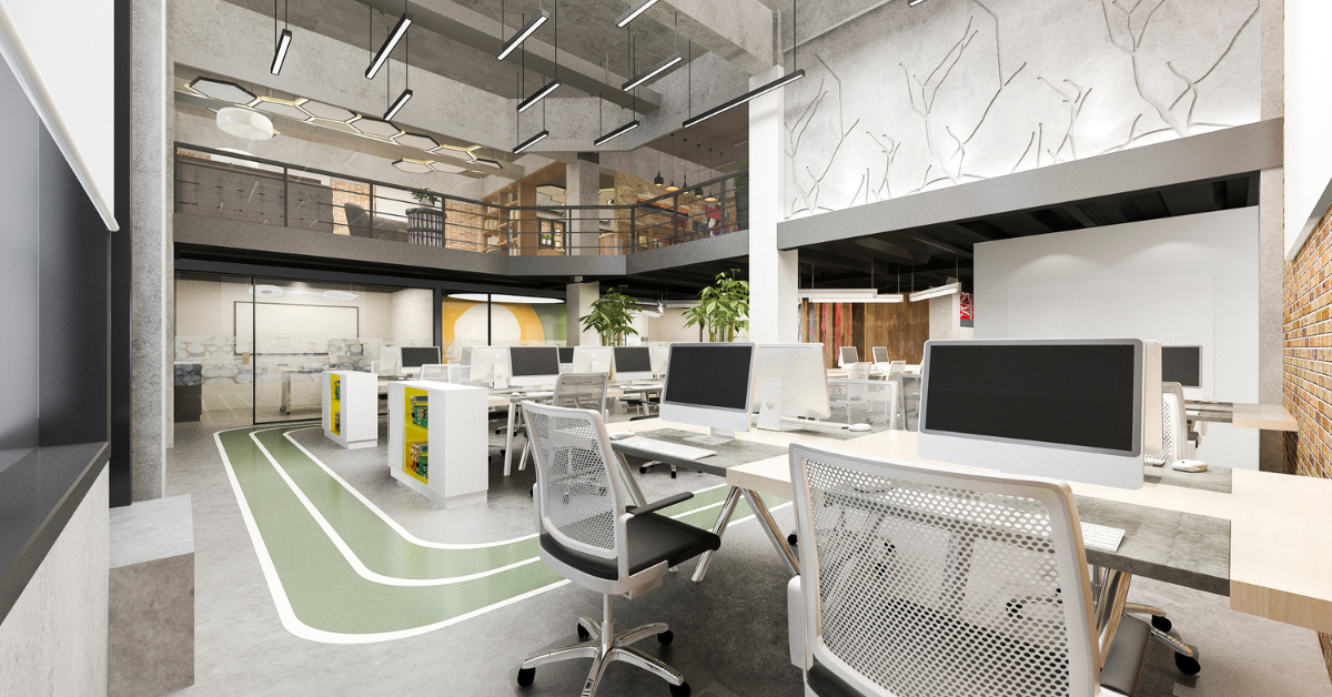 Contemporary office interior