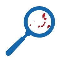 Graphic of a magnifying glass