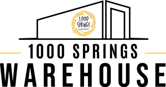 Logo: Black and gold. Building outline with 