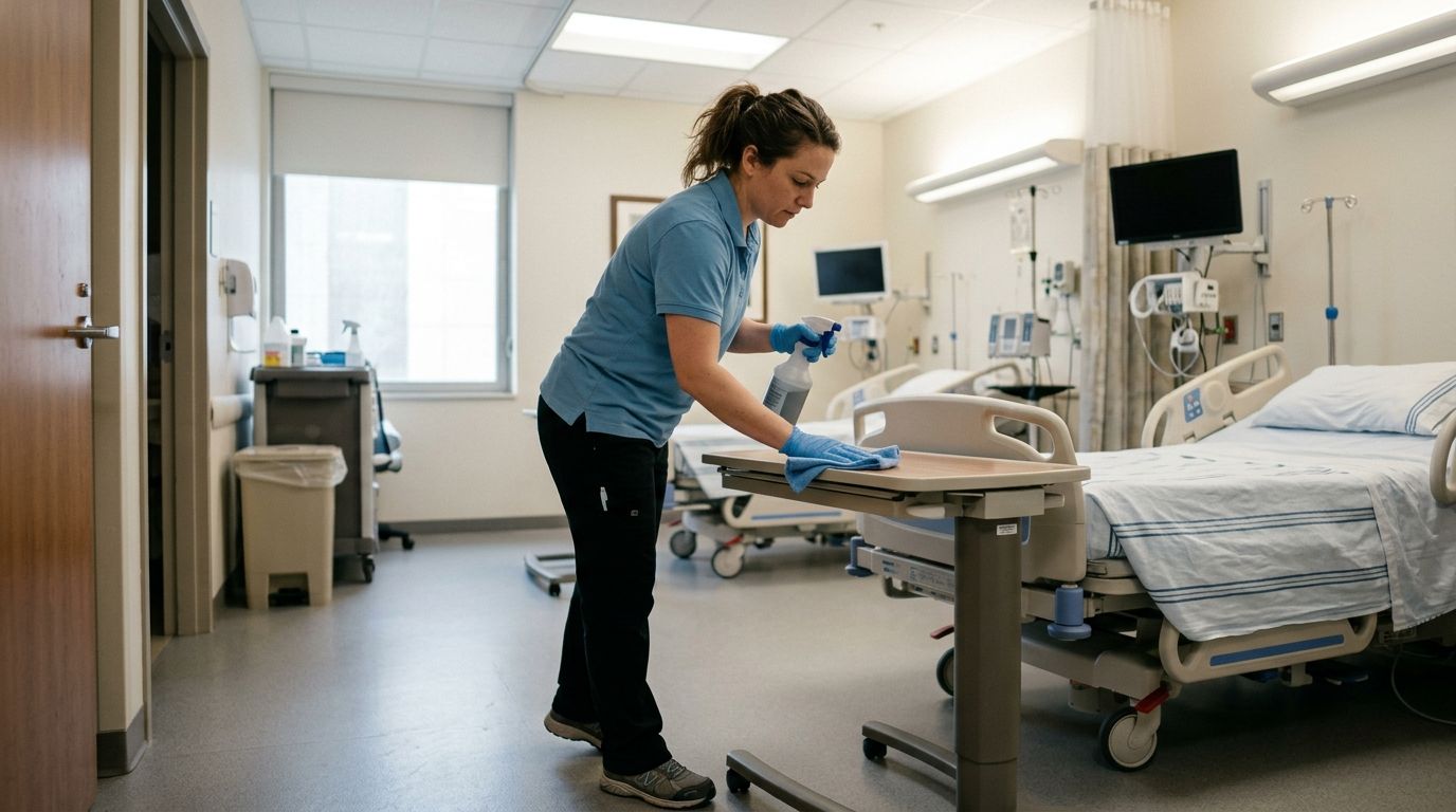 Professional hospital cleaning and disinfecting services in Apple Valley, MN
