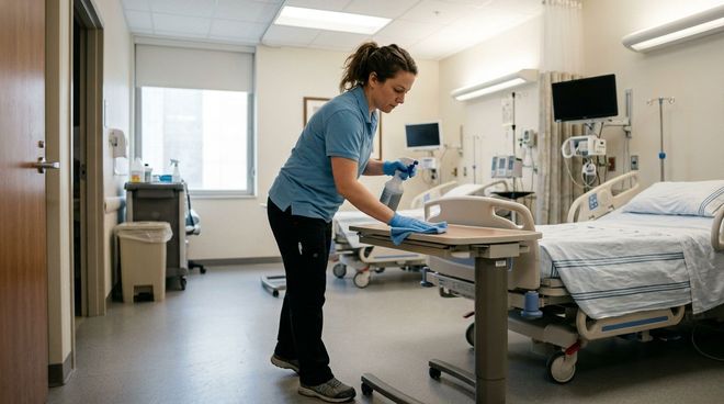 Professional hospital cleaning and disinfecting services in Apple Valley, MN