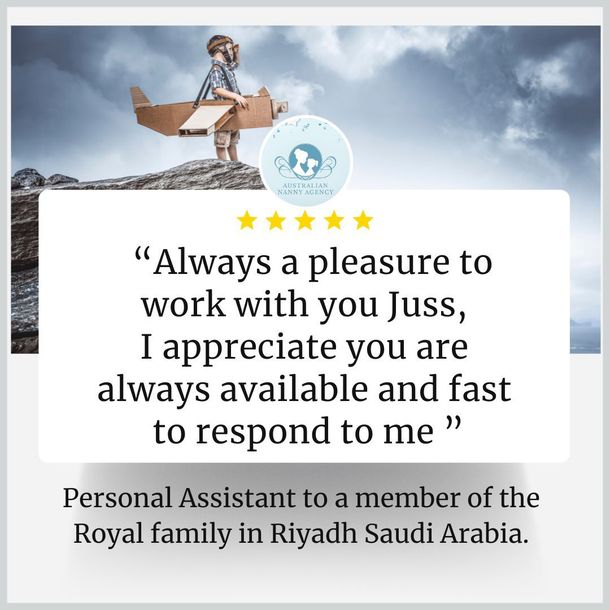 A review of a personal assistant to a member of the royal family in riyadh saudi arabia