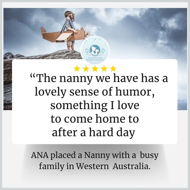 Ana placed a nanny with a busy family in western australia