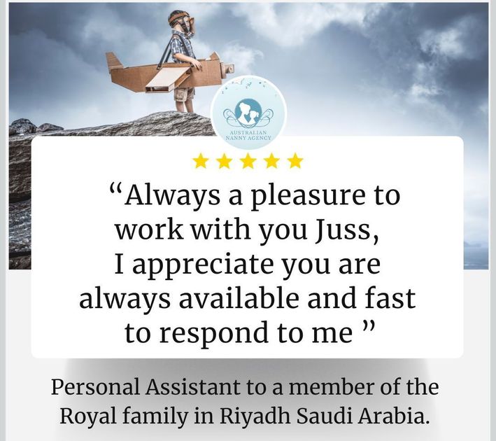 A review of a personal assistant to a member of the royal family in riyadh saudi arabia