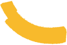 A yellow brush stroke on a white background.