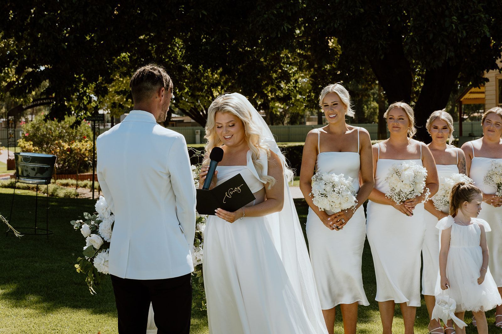 bride and groom vows