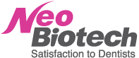 Neo Biotech logo, with pink