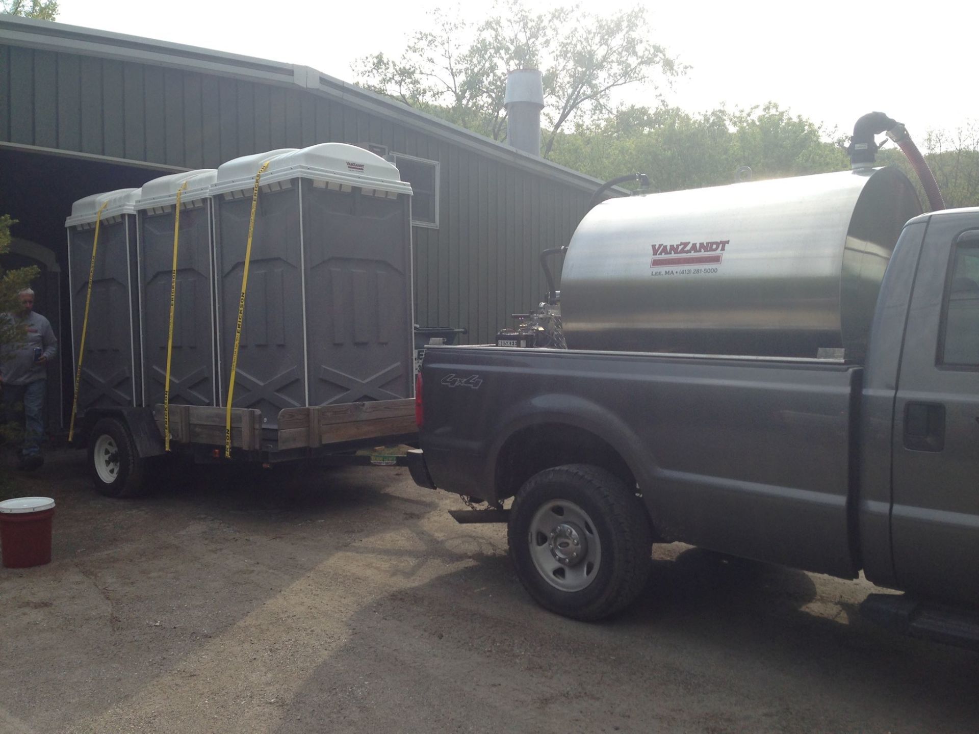 Clog Removal Services — Pickup Truck Amd Toilets in Lee, MA